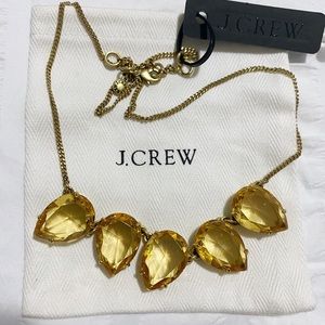 J.Crew Teardrop Gold Necklace